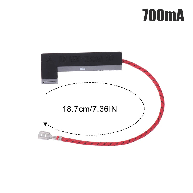 Microwave Accessories 5KV 0.8A 700mA 800mA 900mA High Pressure Fuse Replacement Integrated High Voltage Fuse For Microwave Oven