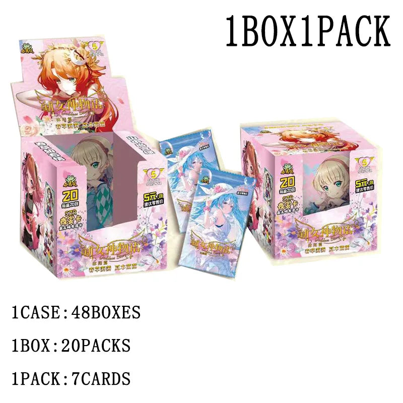 Wholesale Goddess Story Booster Box Limited Edition Full Set With Binder Album Display Japanese Style Anime Card 
