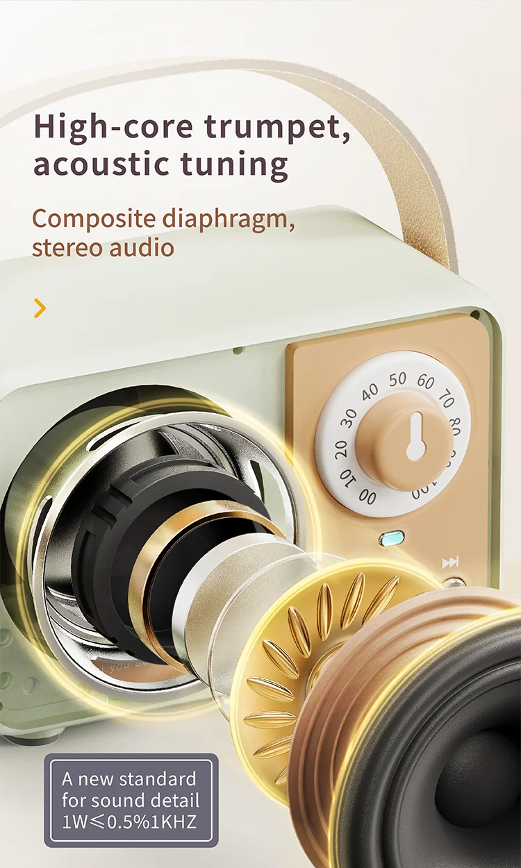 Caixa De Som Bluetooth Speaker Portable Sound Box Music Wireless Radio FM Mini Bocina Mp3 Coluna Column Blootooth Audio Baffle