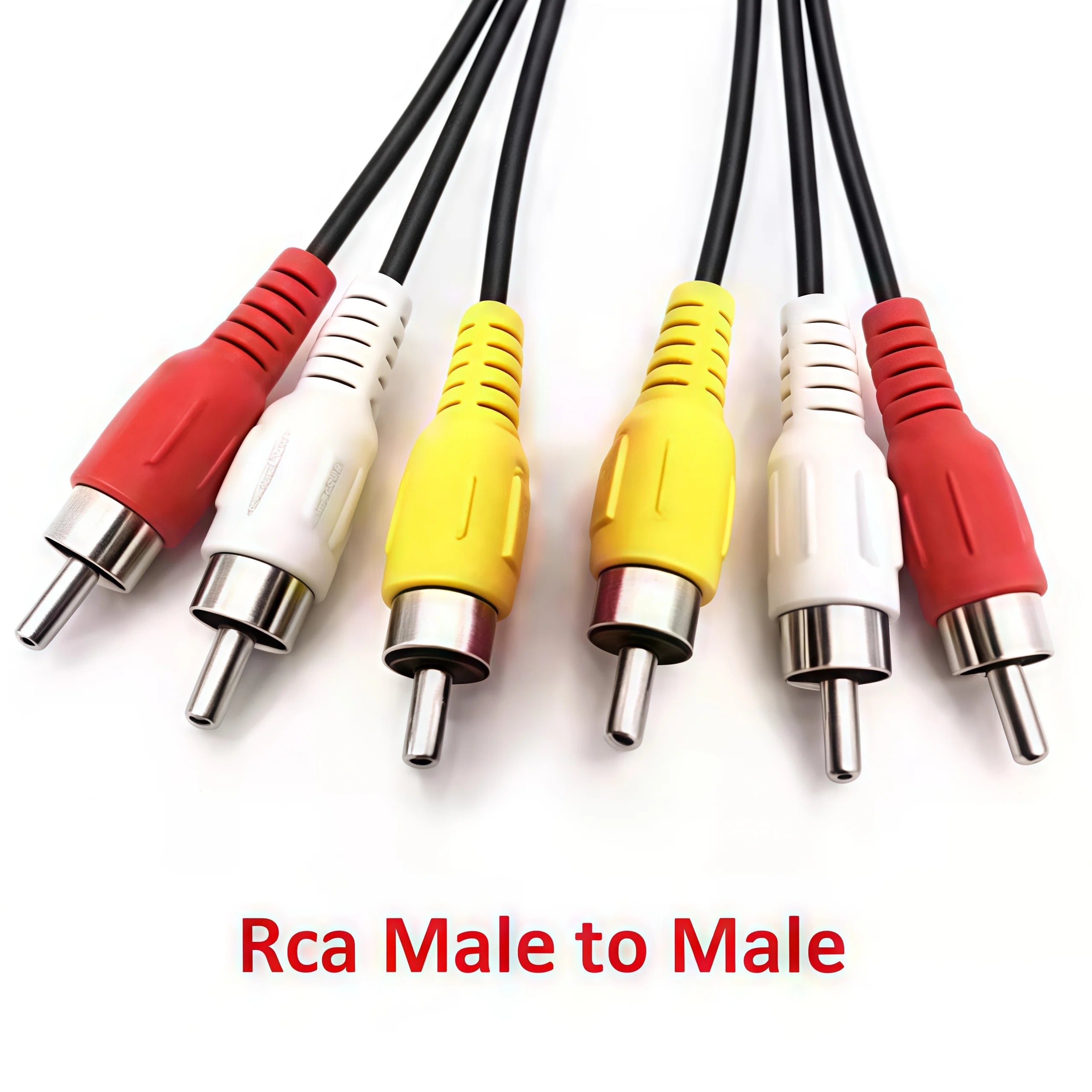 3 RCA to 3 RCA Composite AV Cable - Male to Male Audio Video Cable for TV/DVD/Home Theater (Wholesale Available)