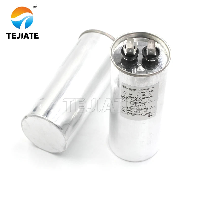 CBB65 air conditioner compressor start capacitor 20/25/30/35/40/45/50/60/70UF 450V