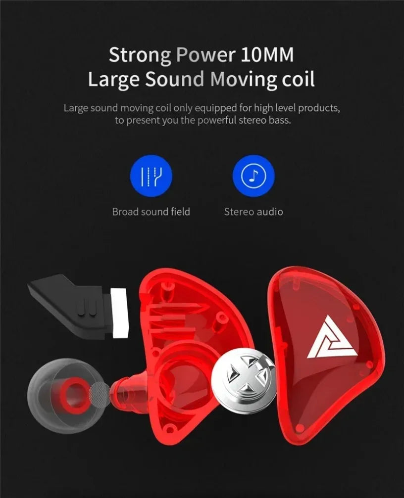 QKZ CK5 FiLe Wired HiFi Earphones