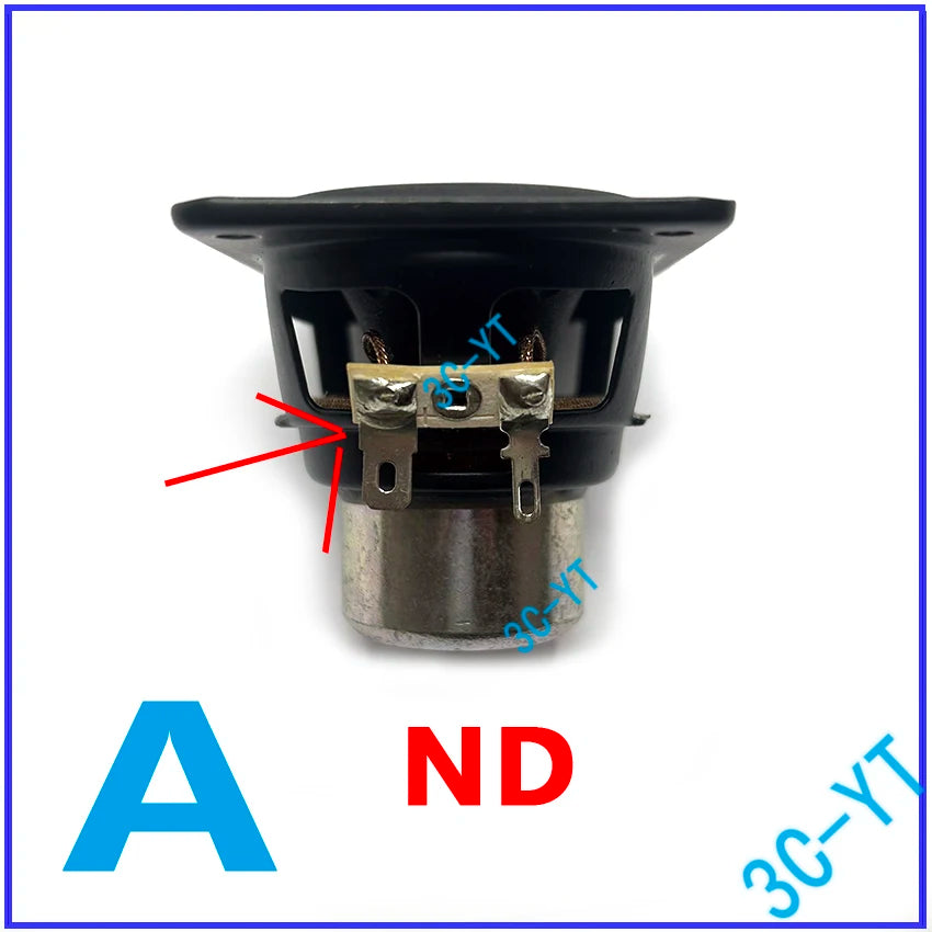 1Pcs 3ohm 20/30W Speakers Horn Tweeter Midrange Speaker For Charge5 ND