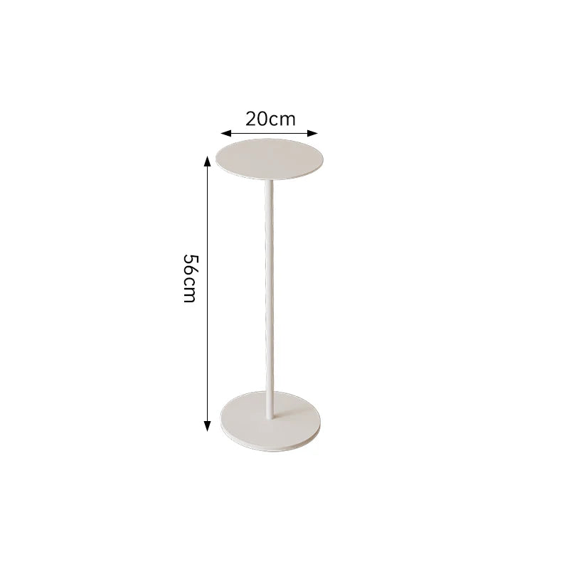 Corner Side Table for Living Room Narrow Sofa Gap Mini Coffee Table Outdoor Small Side Desk