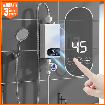 5500W Instant Water Heater 220V Portable Electric Heaters for Bathroom Hot Water Shower and Home Kitchen Heating