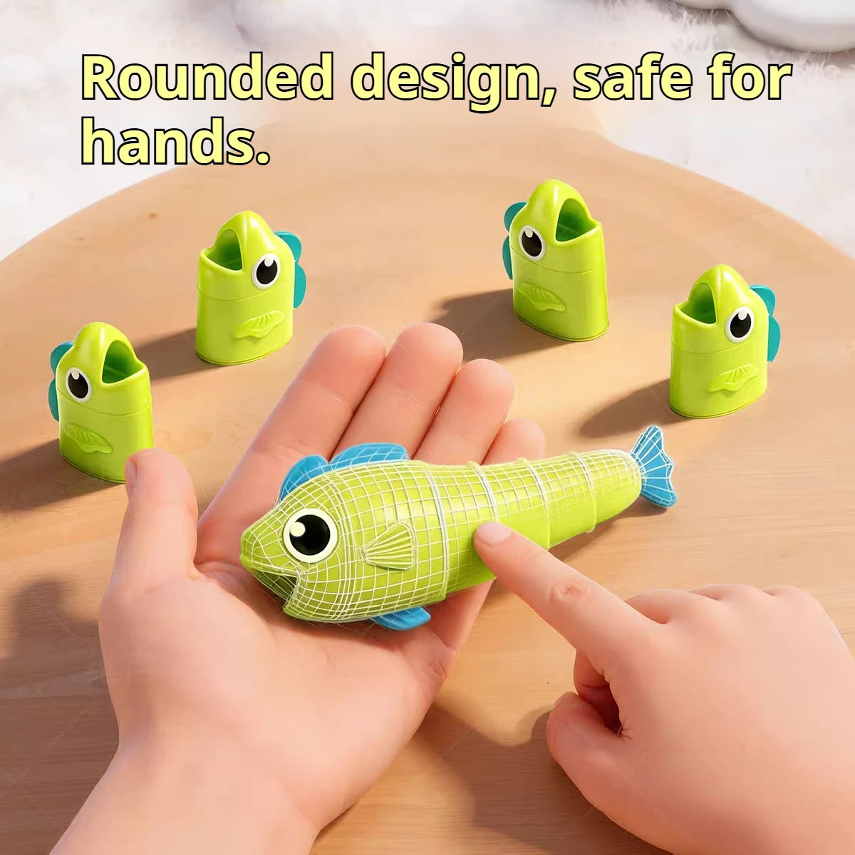 Fishing Battle Board Game Kid Fishing Master Toy Fish Body Stretchable Long Short Competition Family Interaction Educational Toy