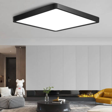 Modern LED Ceiling Light Smart Tuya App Alexa Voice Remote Control Panel Indoor Lamp For Home Bedroom Living Room Kitchen Lustre