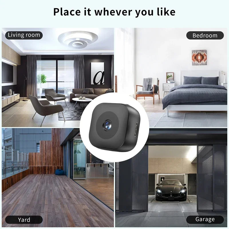 4K Smart Wireless Home Surveillance HD Camera Battery Camera Indoor Outdoor Security Monitor For Home Theft Prevention