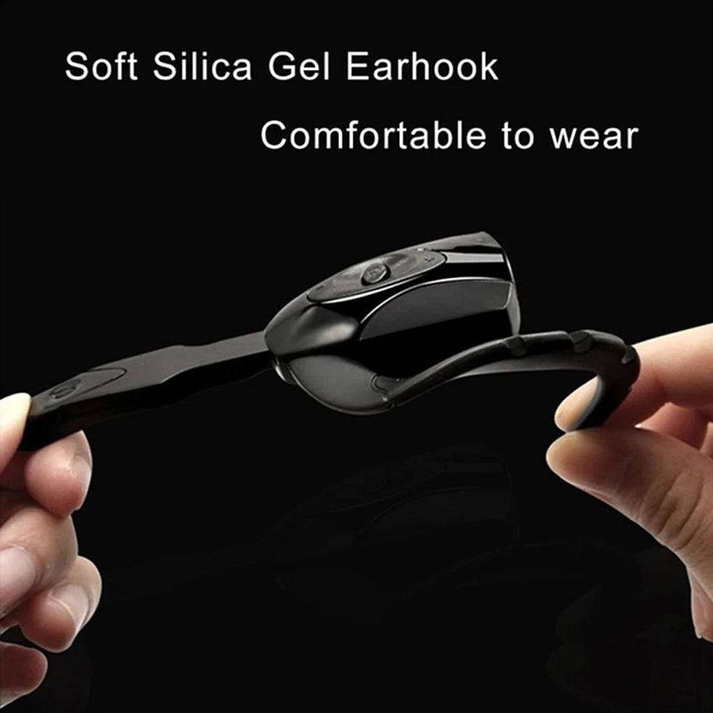 Wireless Headphones Business Earphones Bluetooth-Compatible Headset Microphone Standby Car Driving Sport Handsfree Rechargeable