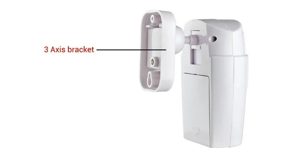 Wireless Motion Sensor Alarm Security Detector Indoor Outdoor Home Security System With Remote Control For House Garage