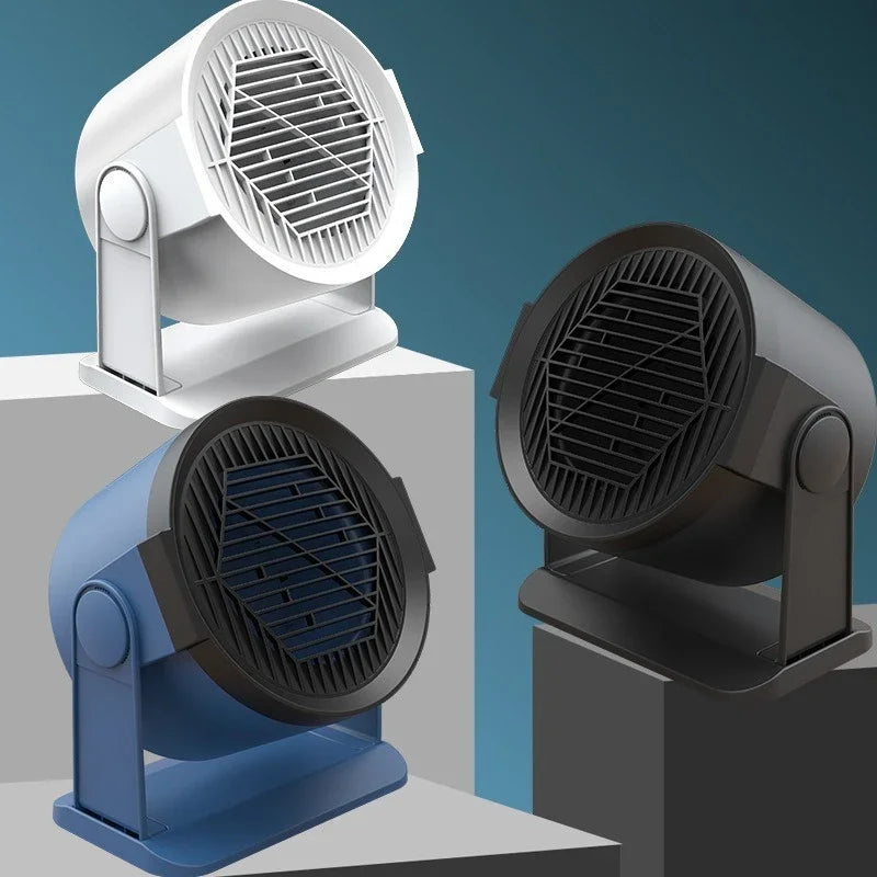 EU Heating Cooling Small Heater Home Bedroom Dormitory Office Energy Saving Safety Quiet Rotating Shaking Head Electric Heater