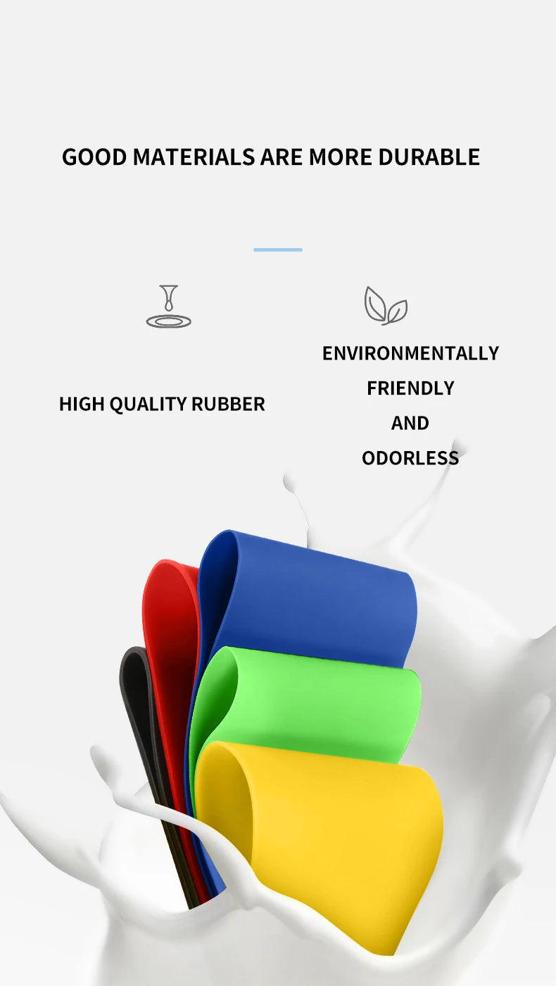 Fitness Elastic Band Resistance Band Yoga Exercise Training Gym Fitness Sports Ring Sports Crossfit Resistance Bands