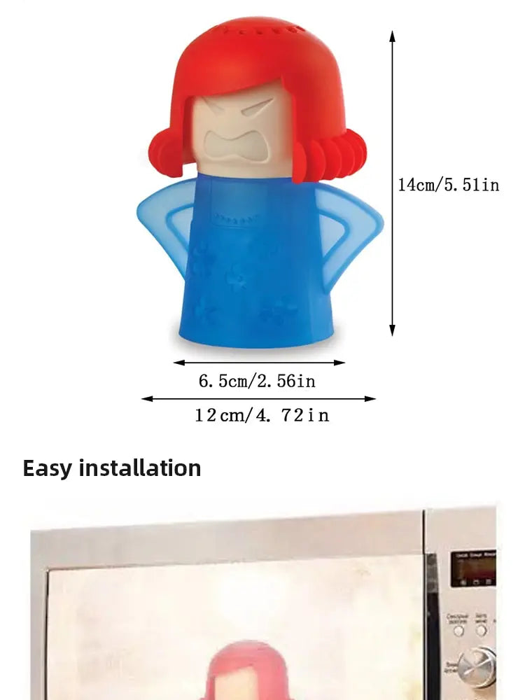 Microwave Cleaner Refrigerator Cleaning Deodorization Creative Shape Spray Type To Remove The Smell Of Kitchen Gadgets