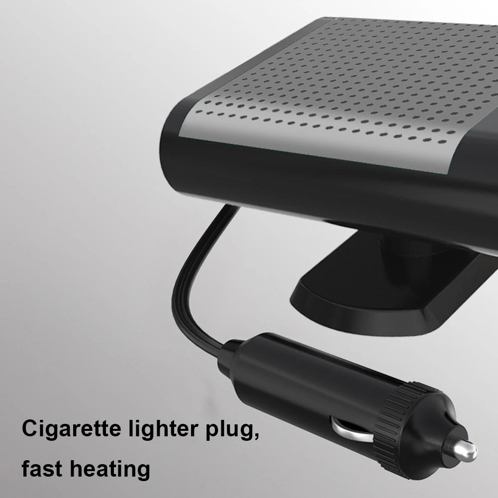 1200W Car Heater 12V/24V Electric Cooling Heating Fan Electric Heater Fan Windshield Defogging Demister Defroster Car Heater