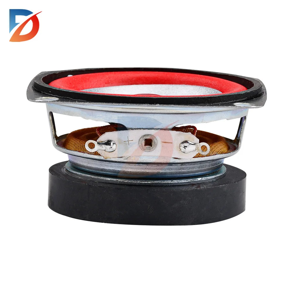 4 ohm 5W 2 inch external magnetic full range speaker 53mm square speaker DIY home theater bluetooth audio radio speaker