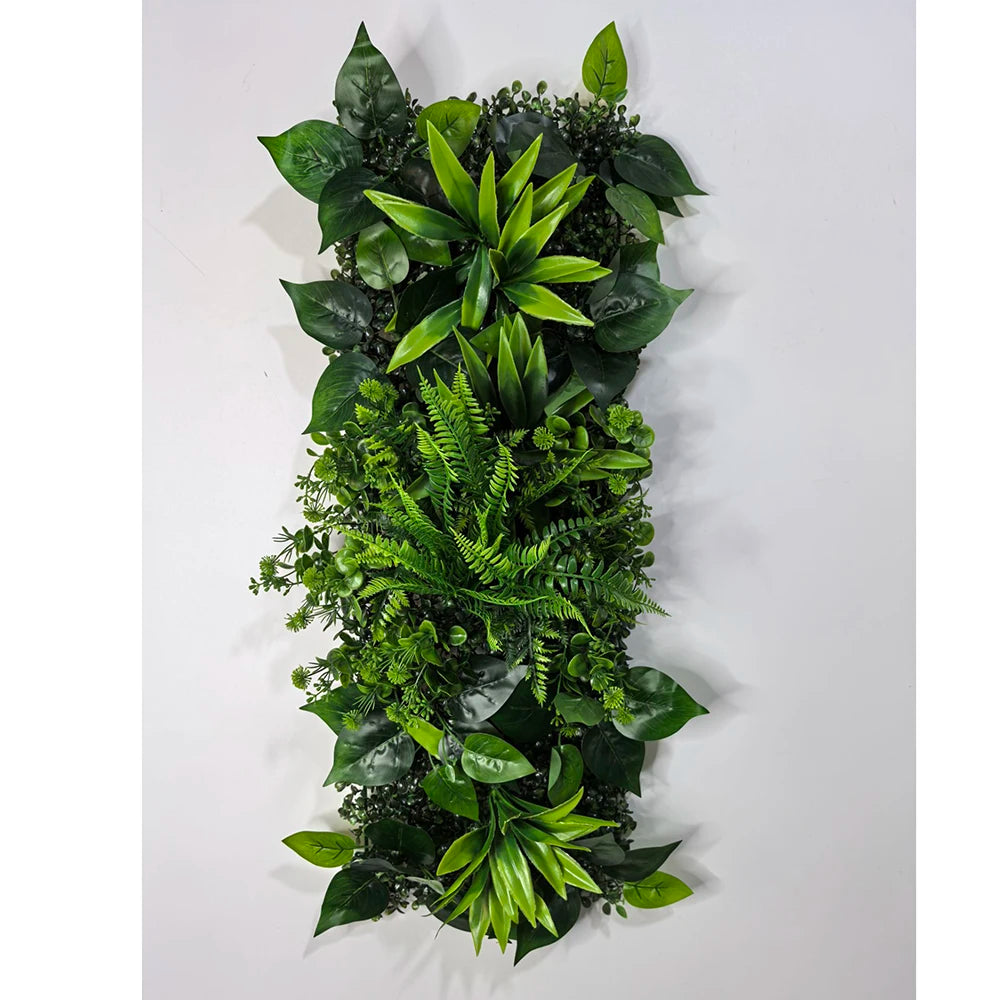 25*75CM Artificial Lawn  Plant Green Imitation Grass Plant Wall Panel Home Decoration Shingle Nail