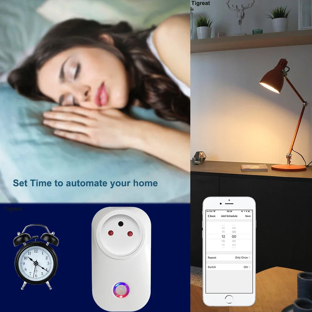 16A Israel Smart Plug WIFI Socket Bluetooth USB ISR IL Outlet-Voice Timer Remote-Tuya/Alexa/IFTTT/ Life Home Automatio