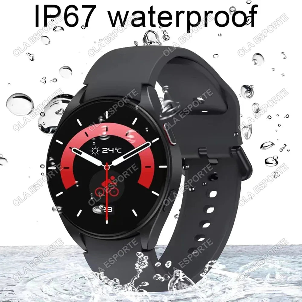 Smart Watch 1.32inch HD AMOLED Screen Bluetooth Call Health Monitor Smartwatch Men Women Fitness Sports Watches For Android IOS