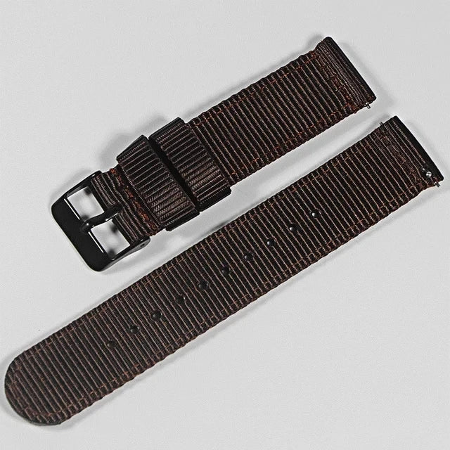 Nylon strap 18mm 20mm strap 22mm strap quick release design suitable for smart watches