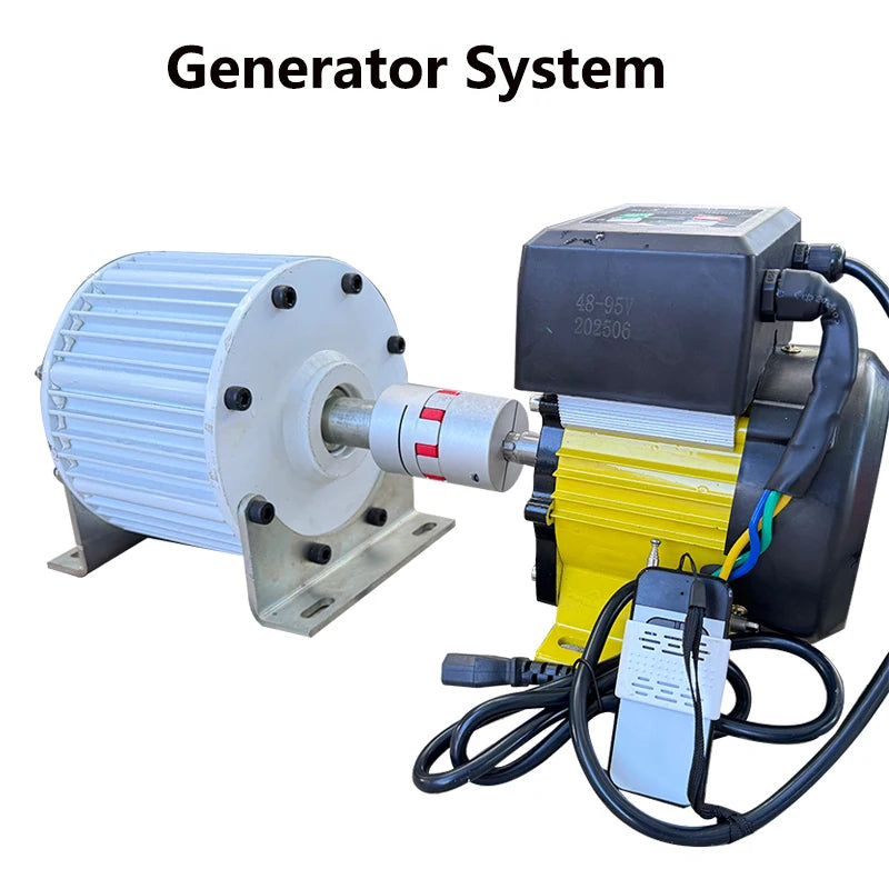 5KW 10KW 20KW 30KW 12V-400V Magnetic Power Generator System Low RPM Low Noise Free Energy Generator For Water Turbine