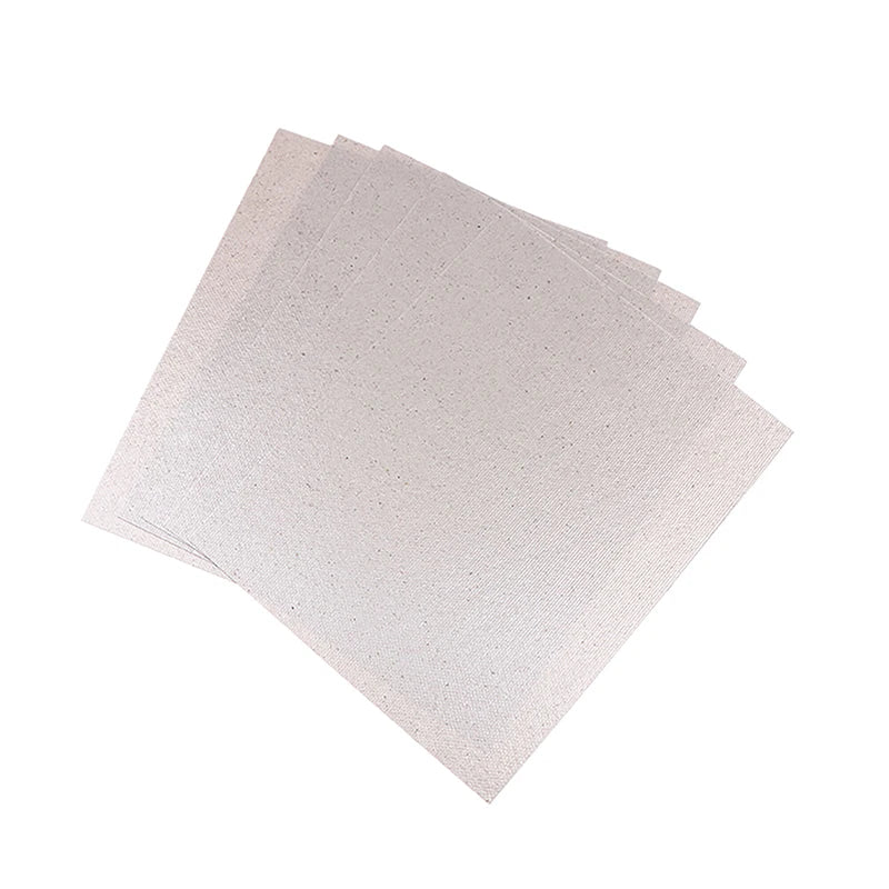 【TO】5Pcs Microwave Oven Repairing Part 150x120mm Mica Plates Sheets For Microwave Ovens Hair Dryers Toasters Heaters