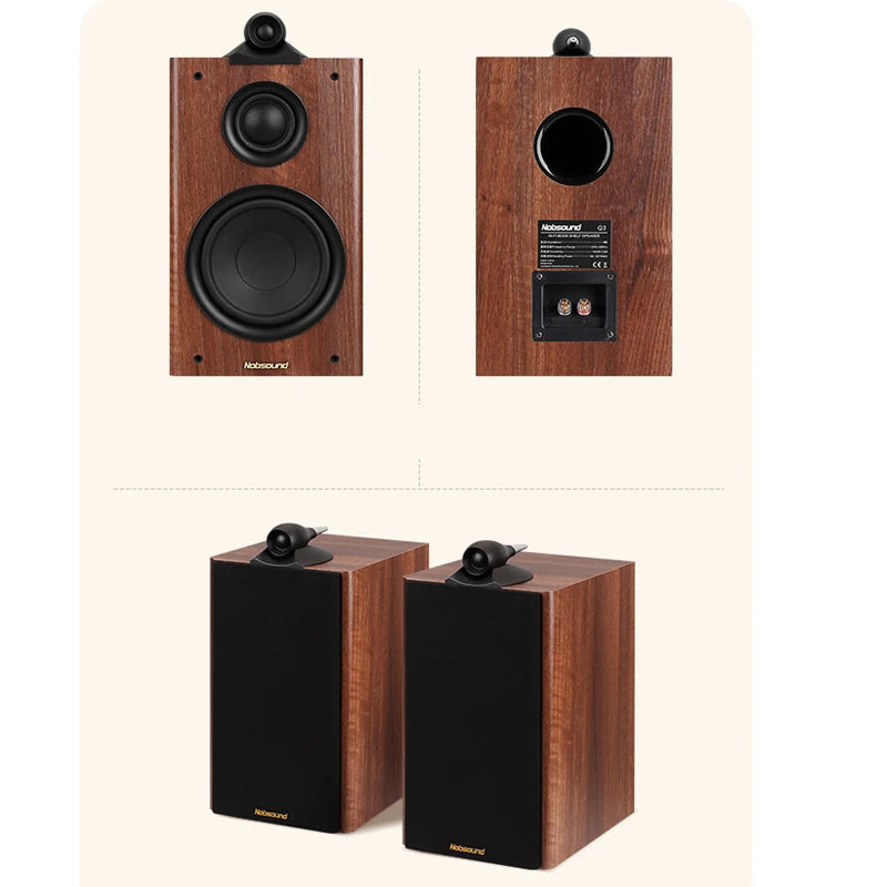 6.5 Inch Speaker Three-Way Passive Bookshelf Speaker 120W HiFi Fever Monitor Audio 6ohm Home theater Speakers Sound Box NS-Q3