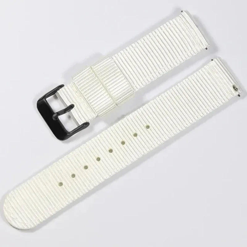 Nylon strap 18mm 20mm strap 22mm strap quick release design suitable for smart watches