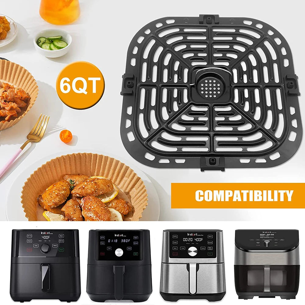 Air Fryer Rubbers Bumpers Fit Power Air Fryer Crisper Plate Air Fryer Replac Protective Covers For Air Fryer Grill Pan