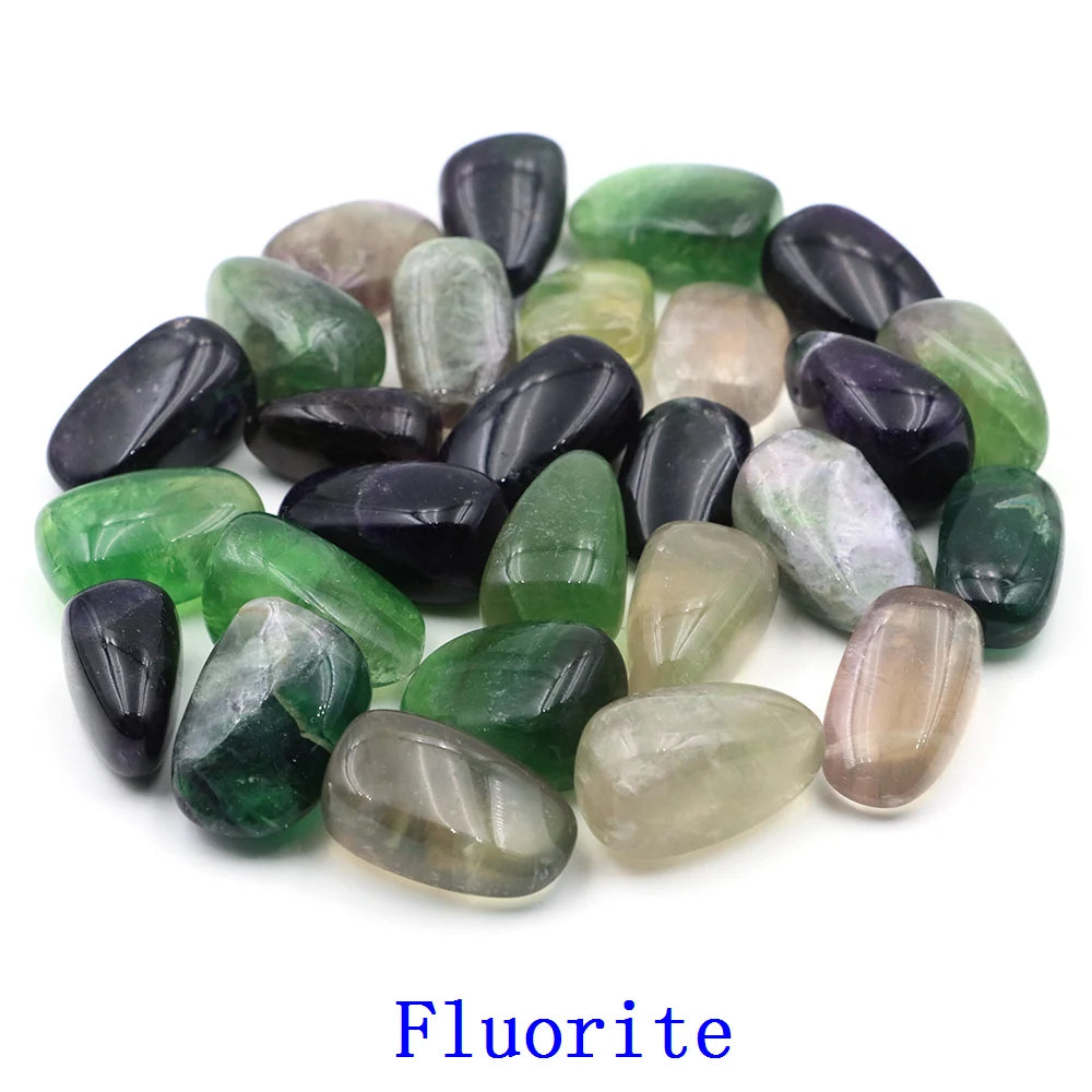 Natural Tumbled Stones Crystals Tumbled Polished Rock Gemstone Specimen Energy Mineral Aquarium Garden Home Decor Bulk Wholesale
