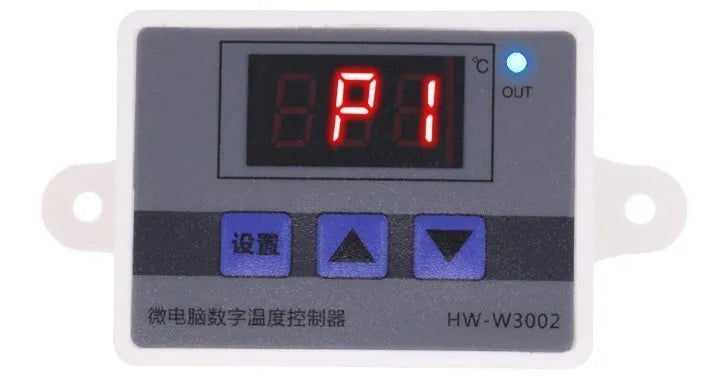 24V/220V W3002 Digital Temperature-Controller Microcomputer Thermostat Thermoregulator Heat Cool Temp Thermostat Control Switch