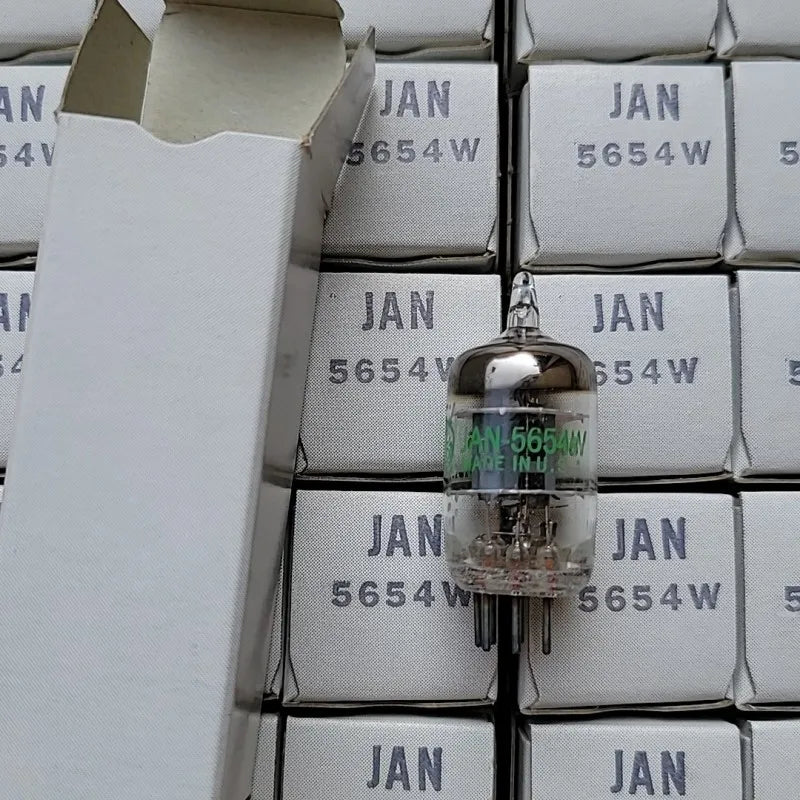 2PCS GE 5654W GE5654 Vacuum Tube Valve Vacuum Electronic Tube Upgrade For 6J1 6m1 6AK5 6J1P EF95 Audio Amplifiers