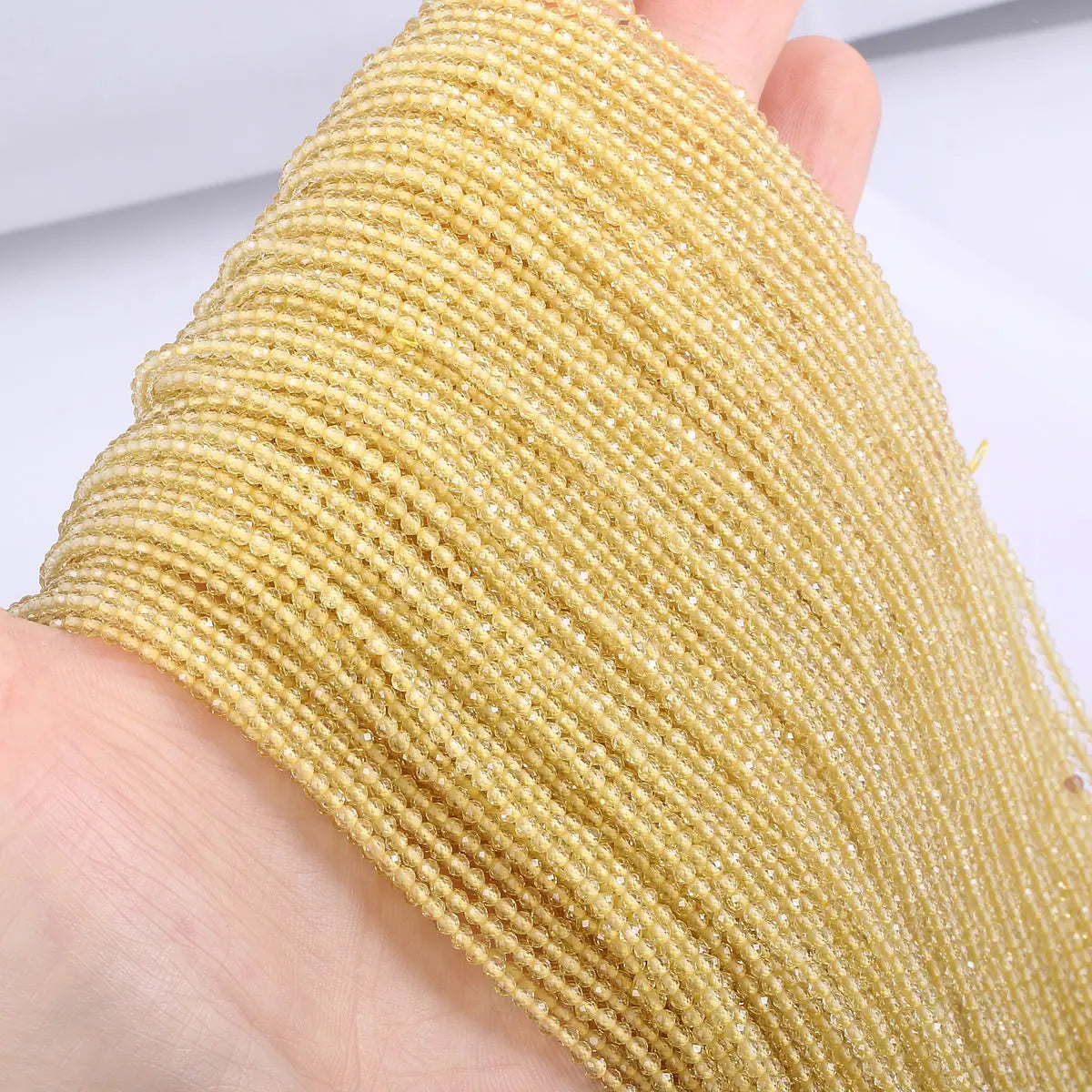 Beads 2mm Natural Semi-Precious Stones Spinel Dark Green Loose Bead for Women Jewelry Making DIY Bracelet Necklace 38cm