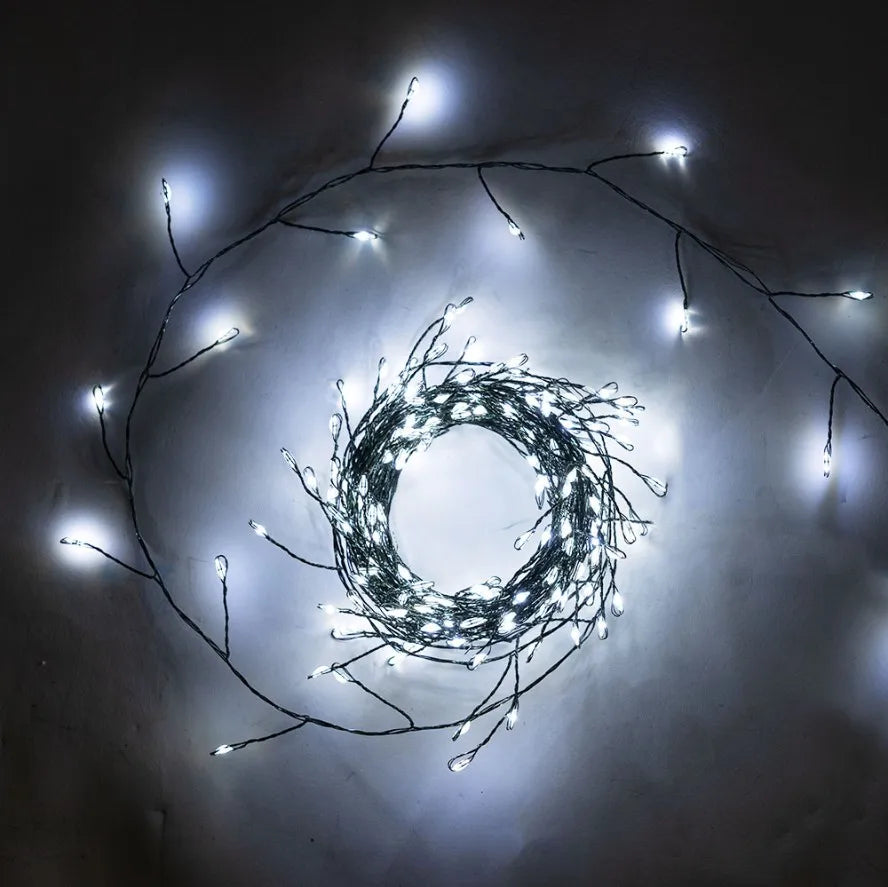 6M-48M LED Fairy Lights Cluster Firecracker String Holiday Wreath Terrace Home Birthday Christmas Tree Decorative Lamp