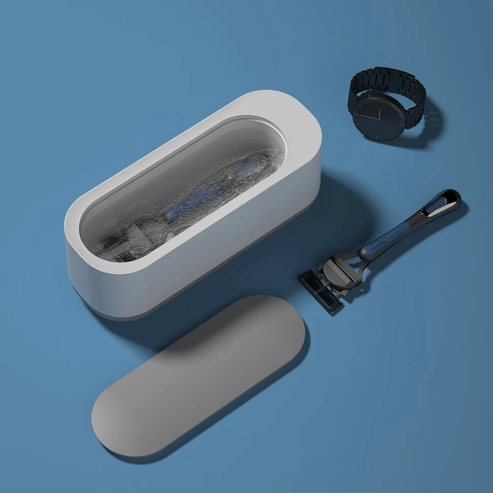Ultrasonic Cleaning Machine Jewelry Eyeglasses Watches Cleaner USB Rechargeable Cleaning for Pacifier Makeup Tool Eyeglasses