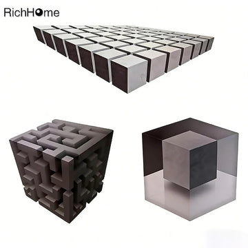 30x30cm Impossible Corners Wall Art That Reshapes Reality Illusionary Optical Illusion Wall Art Sticker Abstract Home Decoration
