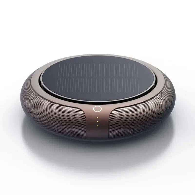 Youpin Air Purifier Solar Charging Car Ionizer HEPA Filter Ion Deodorant Car Aroma Machine Air Fresh Usb Rechargeable Home New