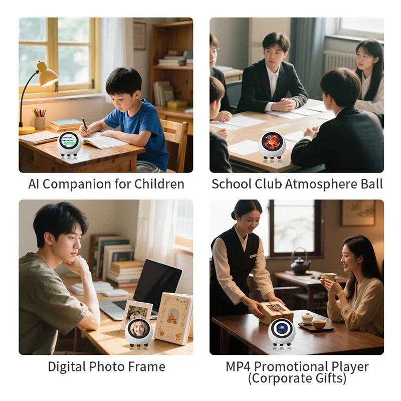 Upgraded XiaoZhi AI Voice Chat Robot DeepSeek ESP32-S3 N16R8 Development Board WiFi BT BLE5 1.28" LCD Display ESP Home Assistant
