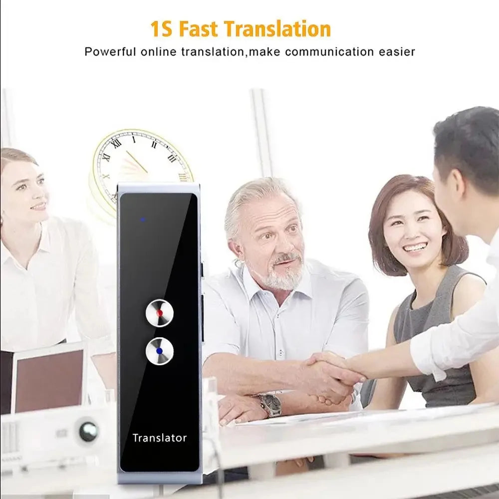 Wireless Voice Translate 40 Languages Multi Smart Instant Translated 2 Way Real Time Voice Translator for Business Travel Study