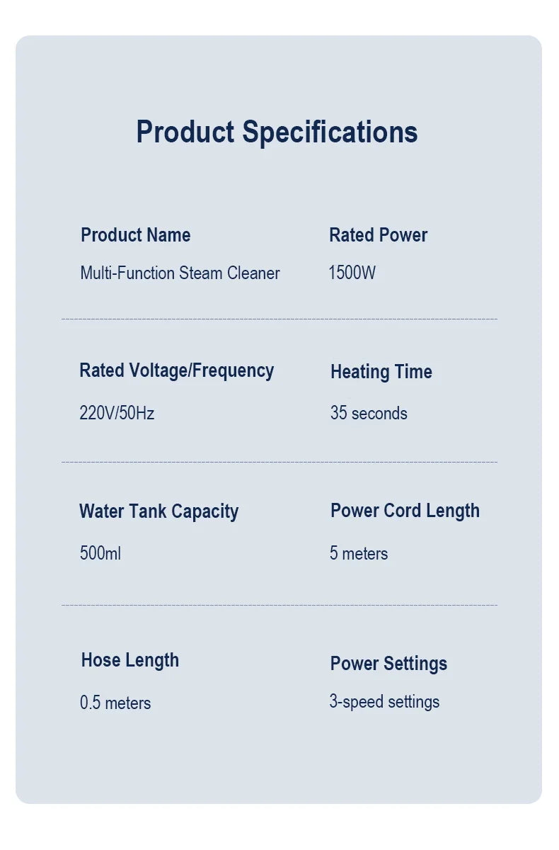 High Temperature Handheld Steam Cleaners Cleaning Kitchen Hood Car Steam Clean Machine Steam Mop Cleaner