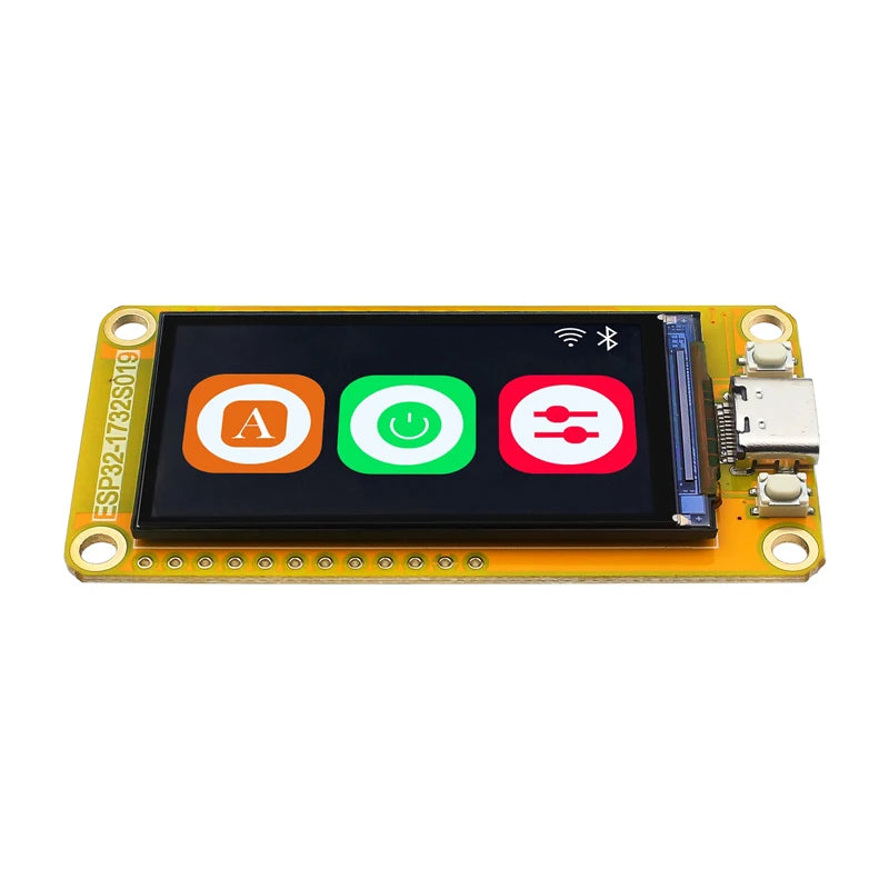 ESP32-S3 HMI 8M PSRAM 16M Flash for Arduino LVGL WIFI&Bluetooth 1.9 Inch 170*320 Smart Display Screen IPS LCD TFT Module