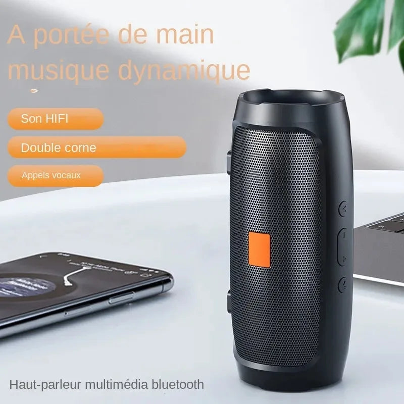 ViVO Portable Subwoofer Bluetooth Speakers Stereo Surround Waterproof Loudspeaker Wireless Sound Box Support FM Radio TF Card