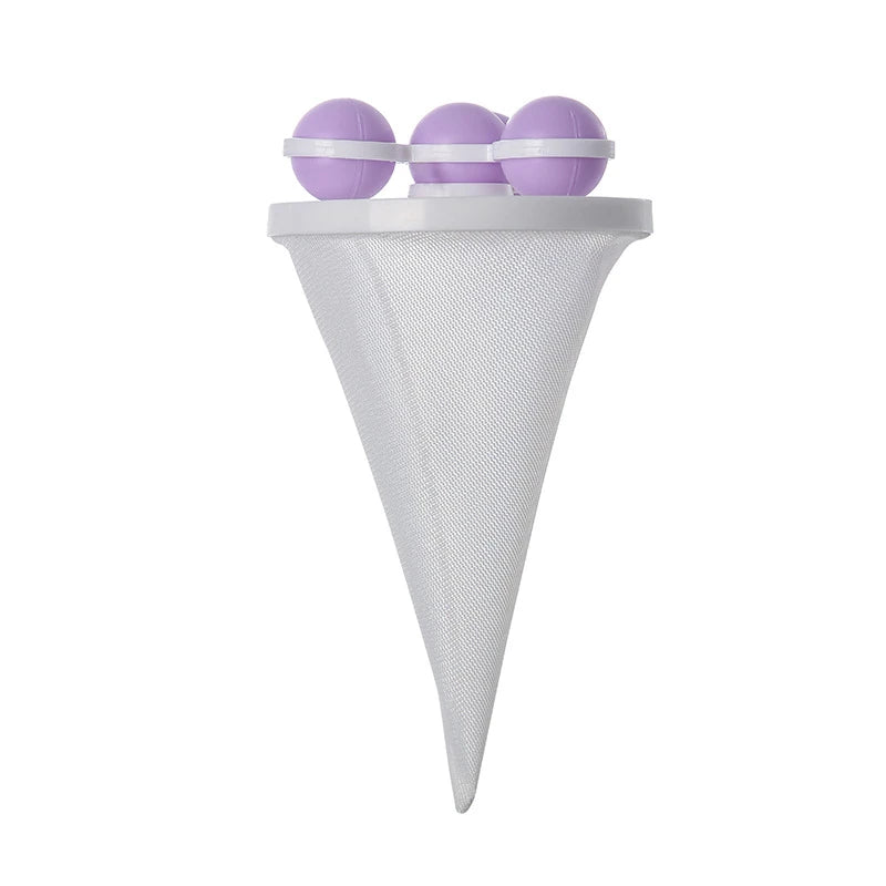 Washing Machine Hair Catcher Pet Hair Removal Floating Clothes Collector Filter Mesh Dirty Fiber Laundry Bag Cleaning Tools 2025