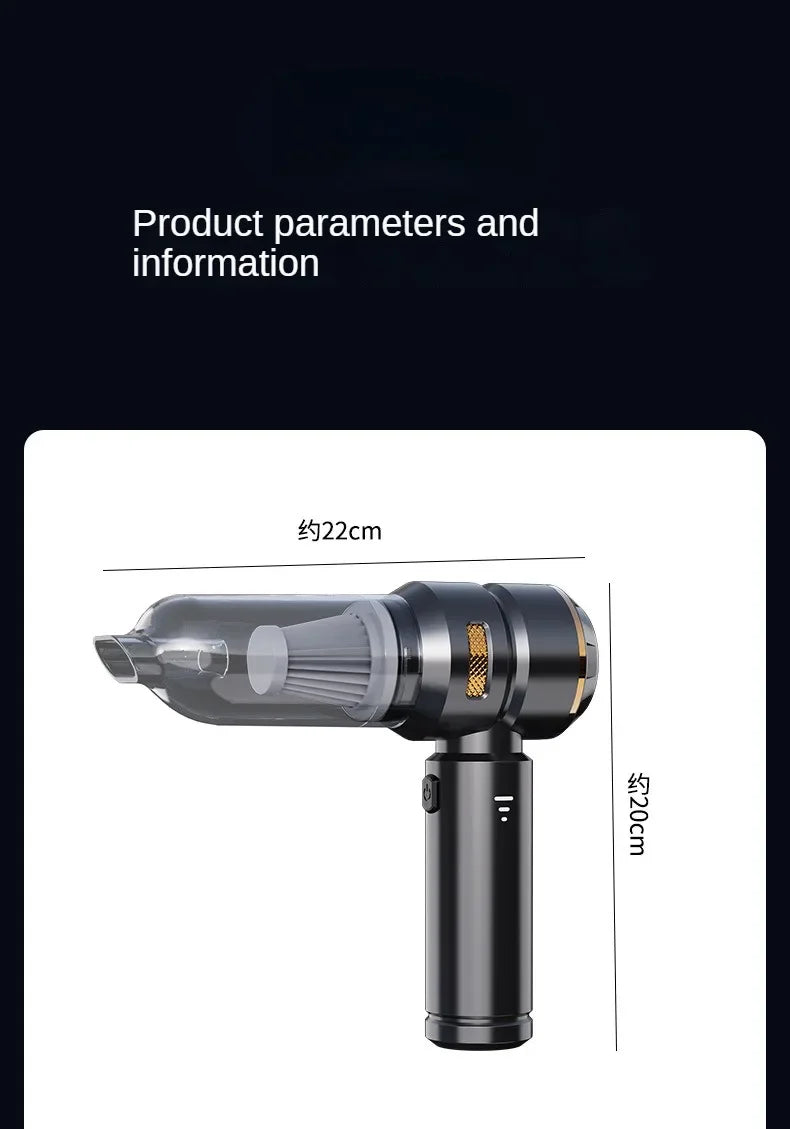 2026 New Car Vacuum Cleaner Strong Suction Cordless Wireless Cleaner Portable HandHeld Vacuum Cleaner Cleaning Machine