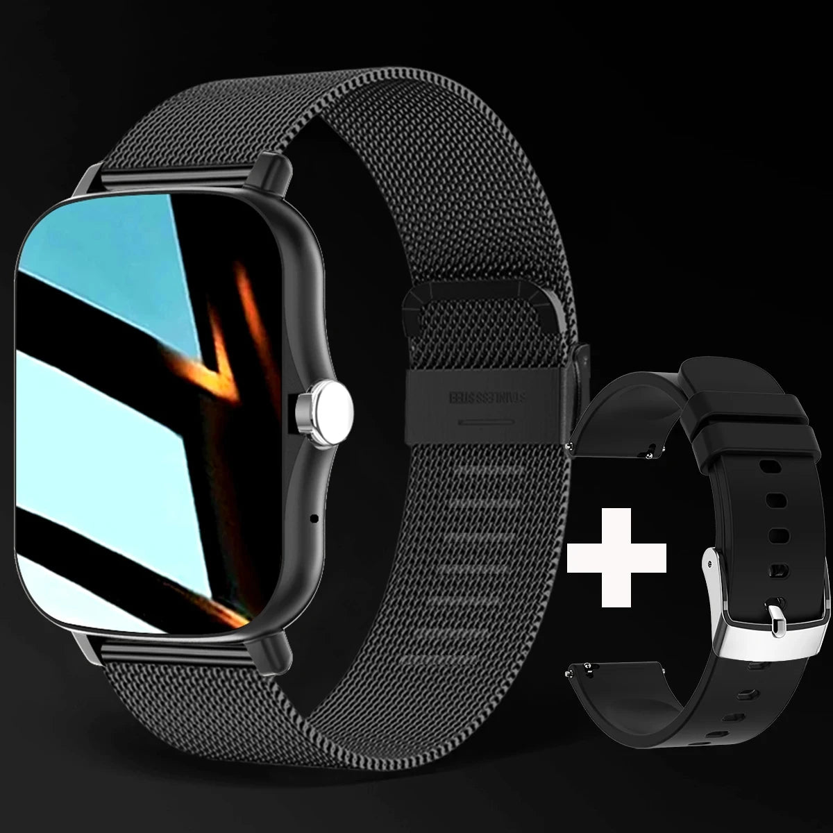 Smart Watch For Android IOS Watches 1.83inch HD Display Bluetooth Call Message Alert Music Sports Mode Smartwatch Men Women Gift
