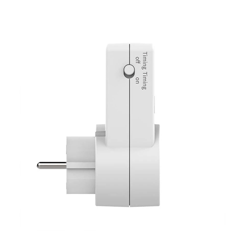 Smart Socket EU Plug Smart Home Outlet Socket Countdown Switch Two Digit Display Timer Time Control Telephone Battery Charging