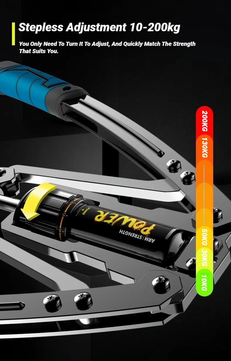 Adjustable 10-200Kg Hydraulic Power, Home Chest Amplifiers, Forearm Exerciser, Expander For Arm, Biceps,Abdomen, Strength