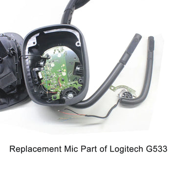 A Replacement Microphone Part of Logitech G533 Gaming Headsets, Used Part