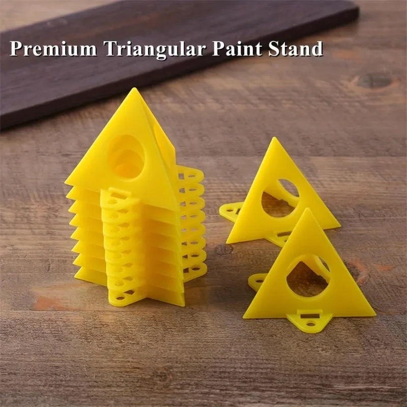 10pcs Painters Pyramid Stands,Door Stands for Painting, Door Painting Stand, Paint Pyramids, Canvas Stands for Paint Pouring