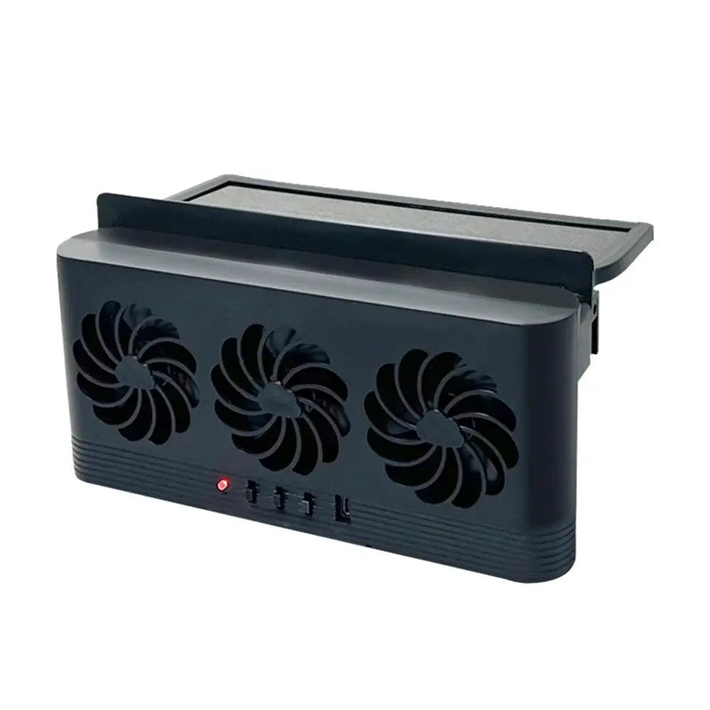 Car Solar Exhaust Fan Air Circulation Cooling Cooling Window Summer Tool Exhaust Interior Accessories Fan Fan Cooling S3D4