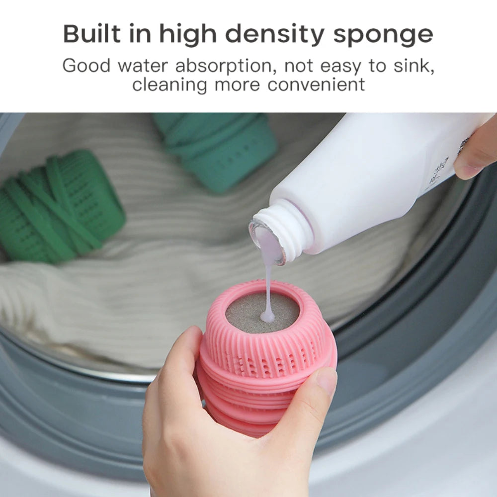 Washing Laundry Machine Cleaning  Ball Essential 2023      Softener Liquid Storage